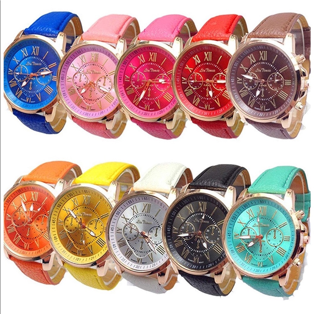 Women’s Fashion Platinum Quartz Watches